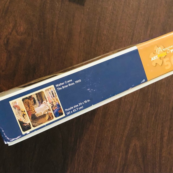 Puzzle: Pomegranate Artpiece Puzzle - Walter Crane Sleeping Beauty, 500 Piece - Picture 3 of 13